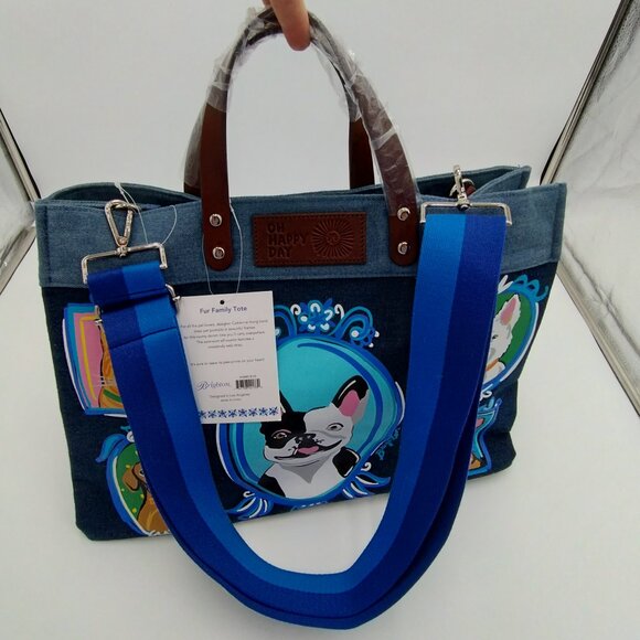 Brighton Family Fur Tote Bag NWT - Picture 2 of 13